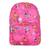 Mochila Bolsa Costas Escolar Passeio - Feminina - Clio ROSA - FLORAL