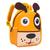 Mochila Bolsa de Ombro Infantil em Neoprene - Bebe, Creche, Animais, Zoo, Escolar Cachorro