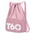 Mochila Bolsa Feminina Academia Treino Futebol Resistente Compartimento P/Tenis Impermeável Antifurto Confortavel Grande Rose