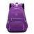 Mochila Bolsa Feminina Juvenil Notebook Escolar Faculdade Roxo