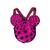 Mochila Bolsa Infantil Minnie Mickey Menina Com Orelhas Pink