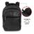 Mochila Bolsa Masculina De Couro Reforçada Impermeável 9025 Marrom