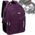 Mochila Bolsa Masculina Feminina Estilosa Para Dia a Dia Trabalho Escolar Faculdade Viagem Com Bolso Antifurto Com Saída Ubs/Fone Marcador De Bagagem Lilas