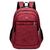 Mochila Bolsa Reforçada Compartimento Para Notebook Preta Bolsos Grandes Sistema Antifurto Antiroubo Masculina Social Vermelho