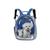 Mochila Bolsa Santino PET JOY Com Visor Poliéster Cachorro gato Original Viagem Azul