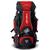 Mochila camping Preto, Vermelho