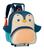 Mochila Carrinho Rodinhas Infantil Clio Pets Bichinhos Zoo Escolar Pinguim