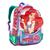 Mochila De Costa Creche Infantil Sereia  Vermelho