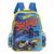 Mochila De Costa Infantil Hotwheels Shark Monster Luxcel Amarelo