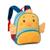 Mochila de Costas 32cm Infantil Pato Pinguim Tubarão Clio CP2649D Pato