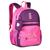 Mochila de Costas Juvenil em Nylon OFICIAL LULUCA LU2461 Roxo