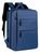 Mochila De Costas Mala Multifuncional Porta Notebook Entrada USB Corporativa Executiva Masculina Grande Alcochoada Azul