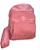 Mochila De Costas Pequena Com Estojo Para Criança ou Adultos RC-6036 Pink