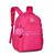 Mochila de Costas Rebecca Bonbon Crinkle Matelassê com Chaveiro RB24041 - Volta Às Aulas  Rosa