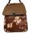 Mochila de Couro DV 01424 Davinci Marrom