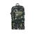 Mochila de Lona Camuflada Grande 50L Masculina Reforçada Camping Verde