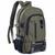 Mochila de Lona Unisex QL096 / Mochila Masculina Reforçada QL-098 Verde QL096