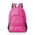 Mochila de Nylon Dobrável Impermeável Esportiva Escolar 25 Litros - Azul Claro Pink