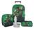 Mochila De Rodinha Incrível Hulk Escolar Kit G Disponível Preto