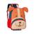 Mochila de Rodinha Tamanho "15'' Clio Pets Infantil Cachorro Vermelho