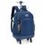 Mochila De Rodinhas 360 Costas Para Notebook UP4YOU Crinkle  AZUL MARINHO