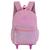 Mochila Escolar De Rodinhas No Bad Days Feminina Juvenil Rosa