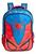 Mochila Escolar Infantil Aranha Spider Costas Tam G Grande Azul