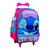 Mochila escolar infantil personagens stitch Rosa