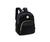 Mochila Escolar KIKA KK24M22 aveludada Preto