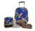 Mochila Escolar Sonic Jogo Rodinha Kit Estojo+lancheiras Kit Mochila Escolar Azul