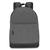 Mochila Executiva Volk Lona Reforçada Resistente Notebook Laptop Masculina Cinza