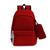 Mochila Feminina Bolsa Elegante Antifurto Moderna Pratica Escolar Alta Qualidade Grande Espaçosa Impermeável Reforçada Vinho