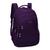 Mochila Feminina Bolsa Grande Escolar Faculdade Trabalho Viagem Academia Reforçada Roxo