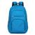 Mochila Feminina Moderna Blogueira Escolar Espaçosa Nova Top Escola Faculdade Cursinho Pratica Alças Regulaveis  Azul Claro