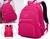 Mochila Feminina Notebook Tactel Leve Resistente Estilosa Escola Trabalho Viagem Living Traveling Rosa