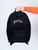 Mochila Feminina Nylon Positive Estampada Personalizada Resistente Grande Escolar Faculdade Bolsa Trabalho Viagem Mala Masculina Preto