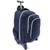 Mochila Giratoria 360 Feminin Tactel Notebook + Pompom Tm39 peto