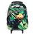 Mochila Grande Com Rodinha Escolar Infantil  Miraculous Verde