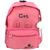 Mochila Infantil Cat Escolar Passeio Casual Bolsa Notebook Pink