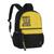 Mochila Infantil Compartimento Notebook Free Fire Clio FR2486 PRETO/AMARELO