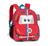 Mochila Infantil Costas Clio Pets Carros Vermelho