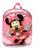Mochila Infantil Escolar Costas Meninas Minnie Mouse G F5 rosa