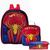 Mochila Infantil Escolar Feminina Masculina Creche + Lancheira Térmica + Estojo Aranha