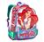 Mochila infantil feminina Sereia 13” Vermelho