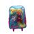 Mochila infantil luxcel barbie c/rodas VERDE