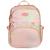 Mochila Infantil Meninas Moda Colorida Bolsa Escolar De Costas Espaço Notebook Porta Garrafa Rosa Coracao