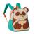 Mochila Infantil Passeio Escolar Com Alças  Clio Pets Panda