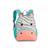 Mochila Infantil Pequena Pets Girafa - Oncinha - Zebra com 31CM da Clio Ref CP3403D Zebra