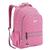 Mochila Just Feminina Escolar Com Chaveiro Arco-íris Rosa