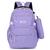 Mochila Juvenil Moderna Feminina Escolar Curso Resistente Executiva Premium Blogueira Tiktok Tendencia Original Roxo